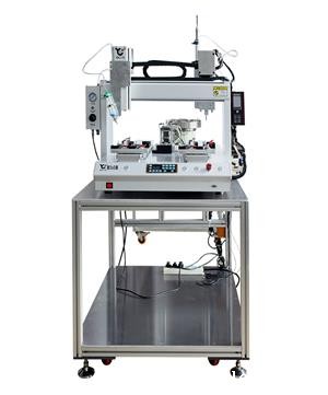 背靠背自动点胶螺丝机